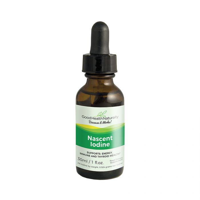 Iodine Nascent 30ml by Good Health Naturally